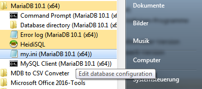 mariadb_myini_startmnu