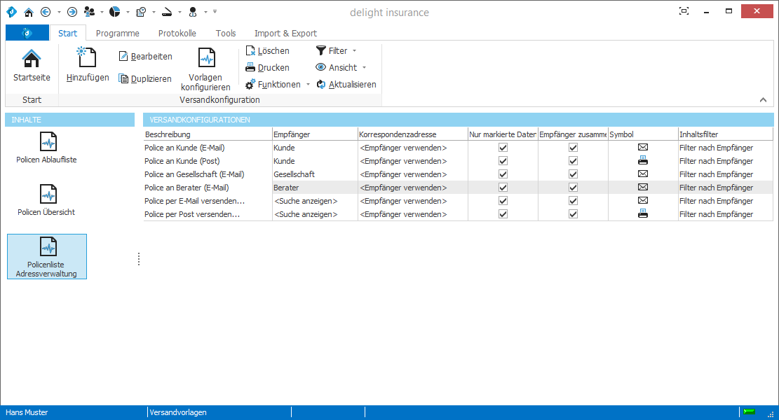 CRMADR_versandvorlagen